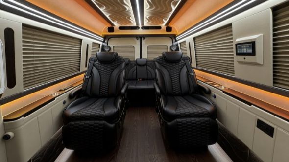 8 passenger sprinter van inside baton rouge