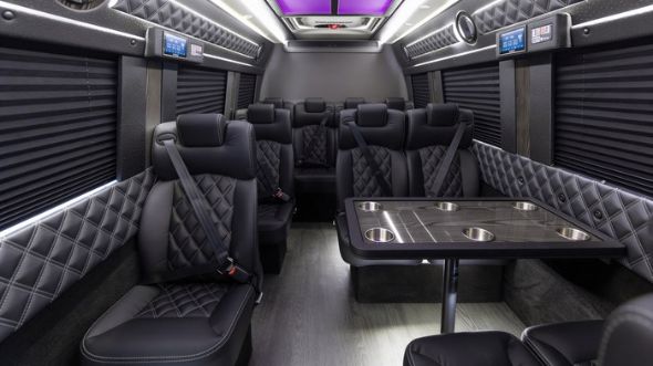 baton rouge 15 passenger sprinter van interior