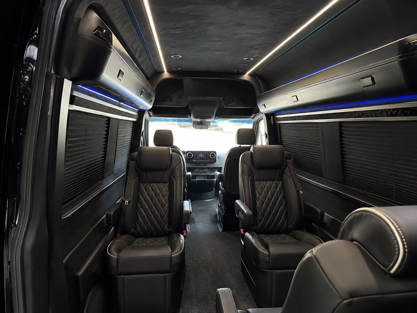 10 passenger sprinter van inside