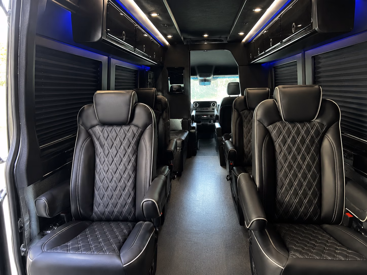 10 passenger sprinter van interior