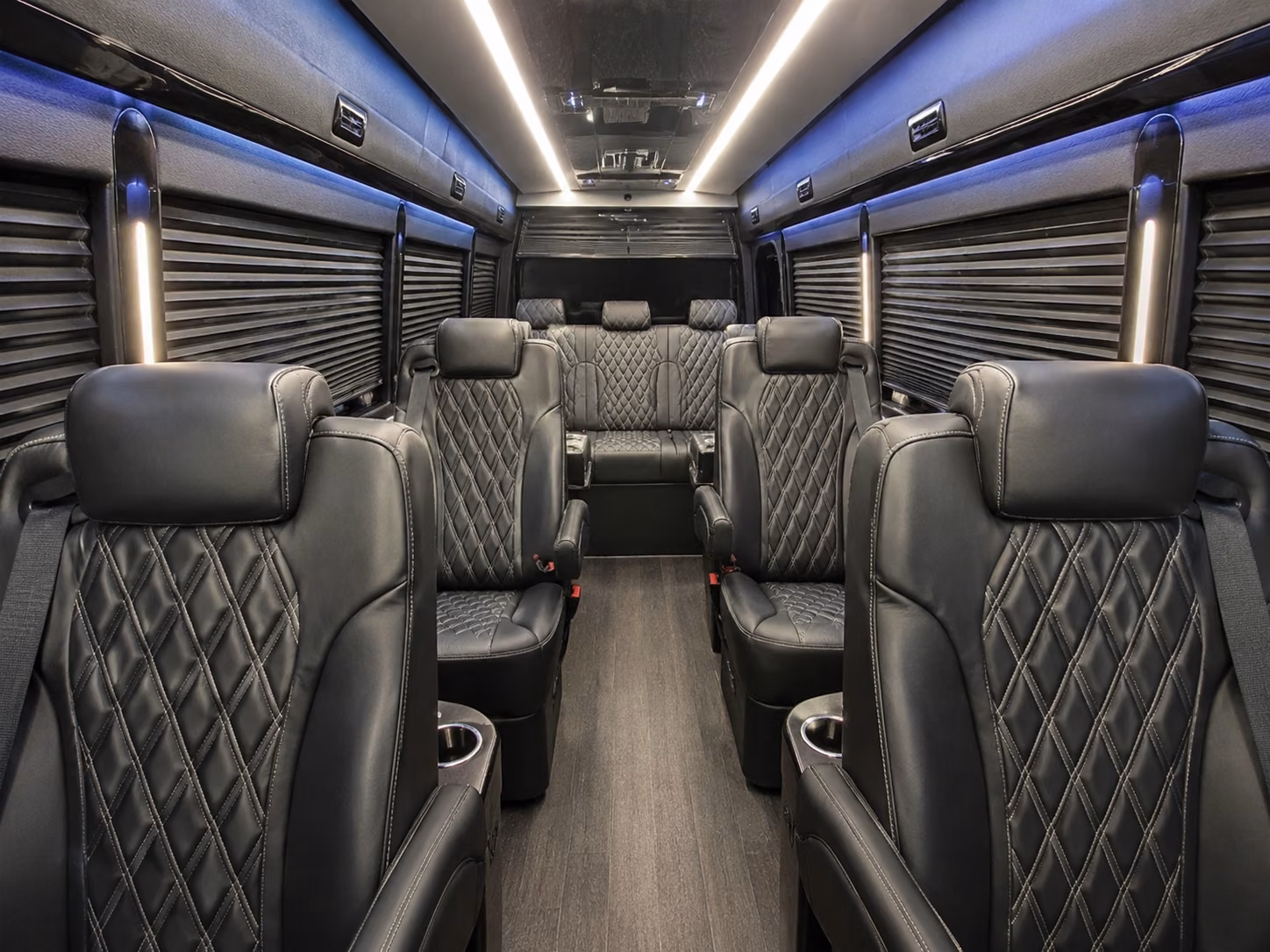 baton rouge 12 passenger sprinter van interior