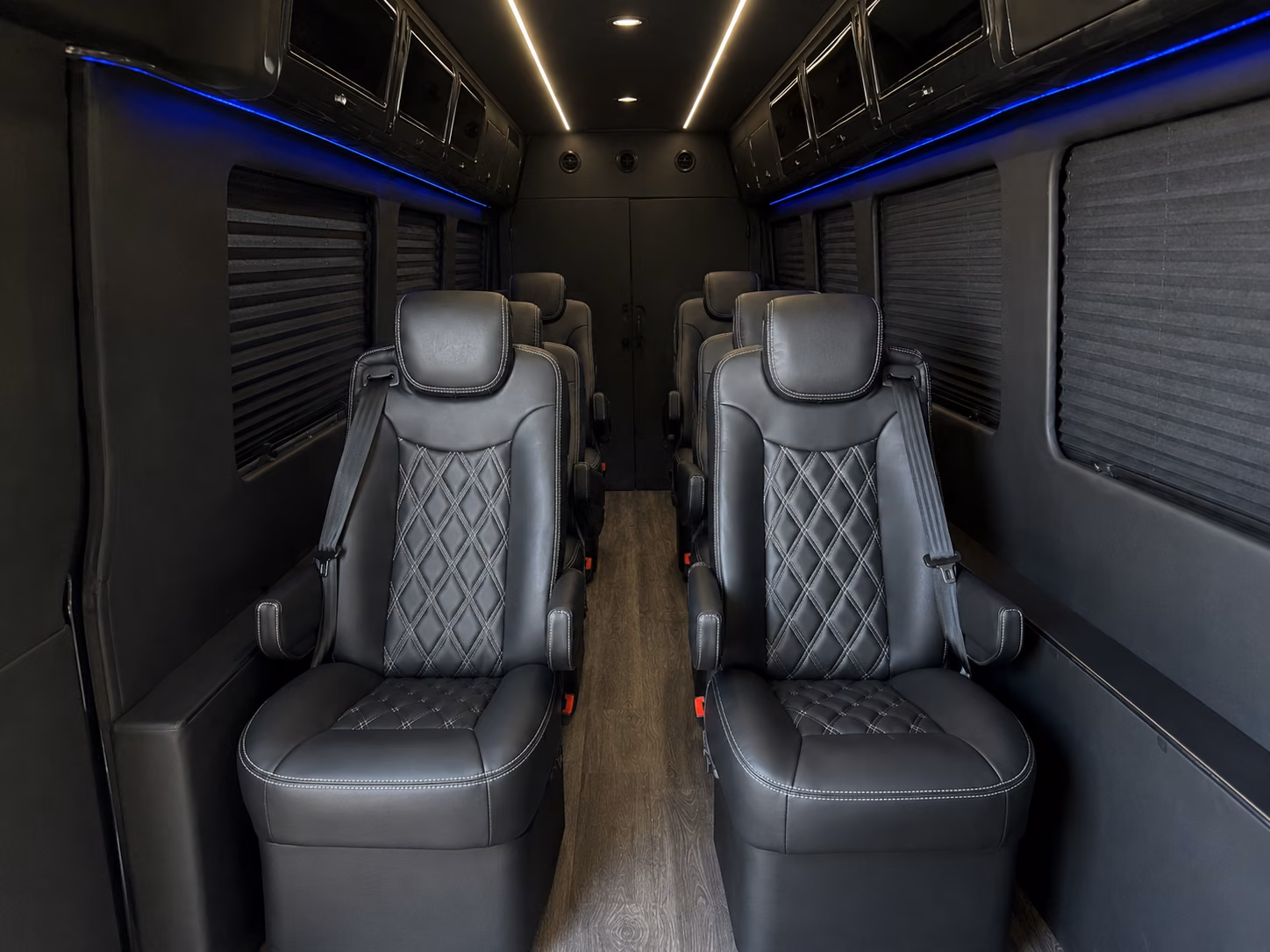 baton rouge 15 passenger sprinter van interior