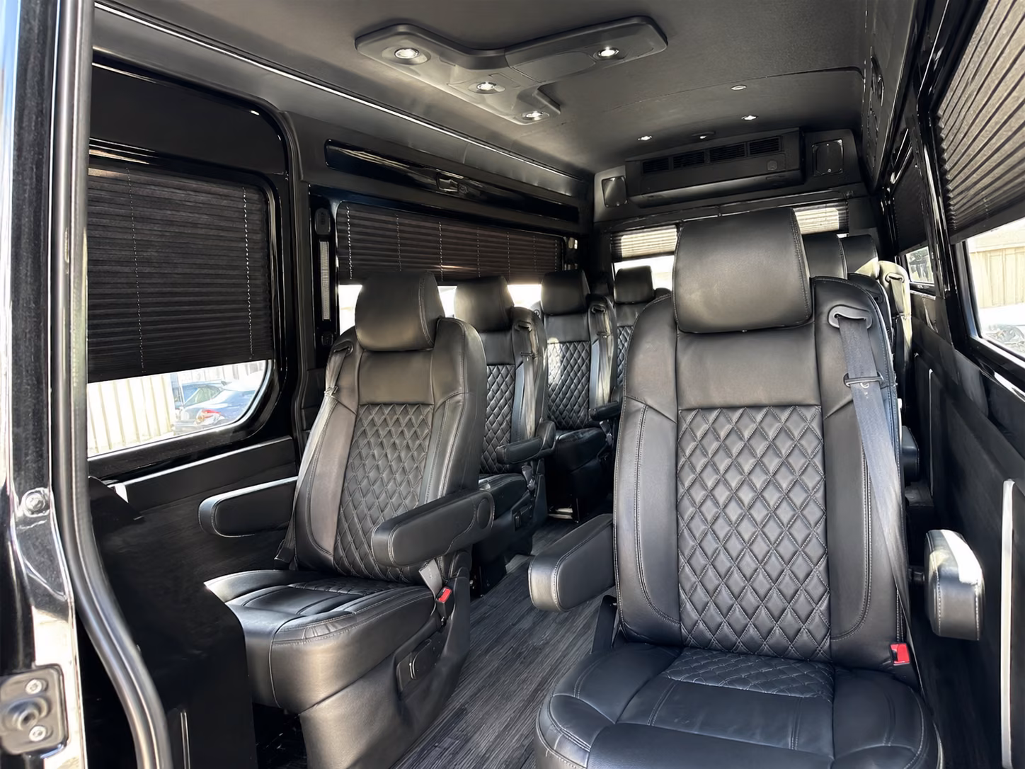 baton rouge 18 passenger sprinter van interior
