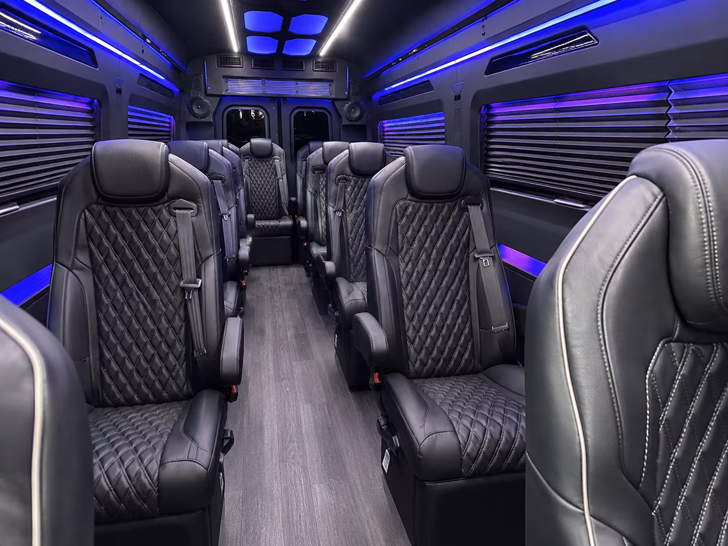 baton rouge 20 passenger sprinter van inside