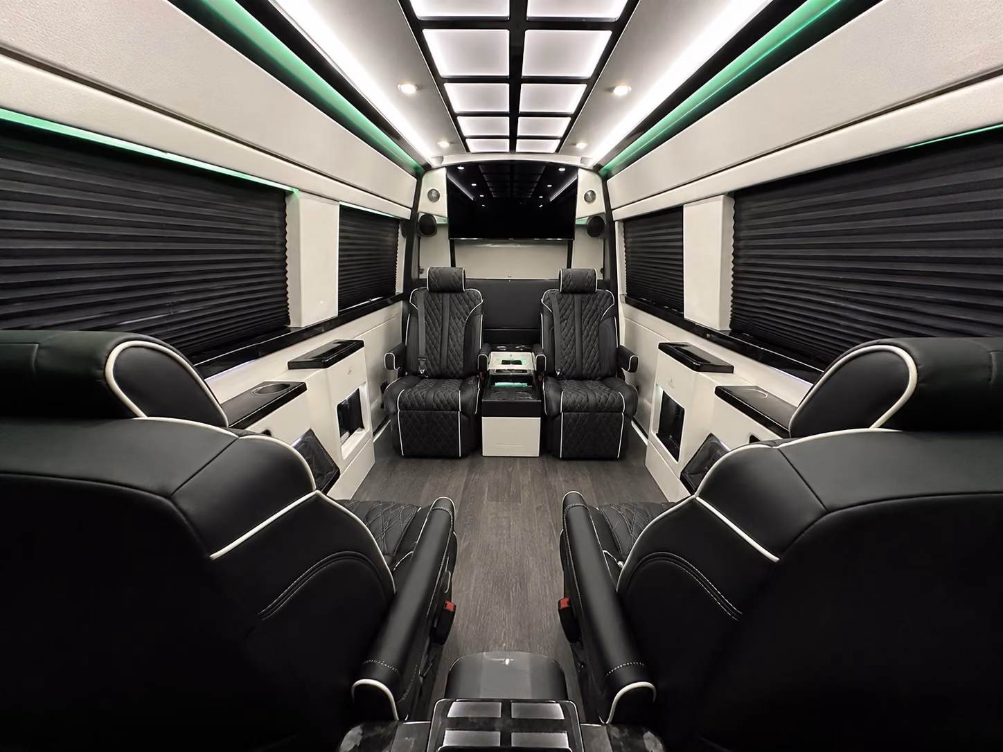 shift change sprinter van transportation for any hour operations in baton rouge